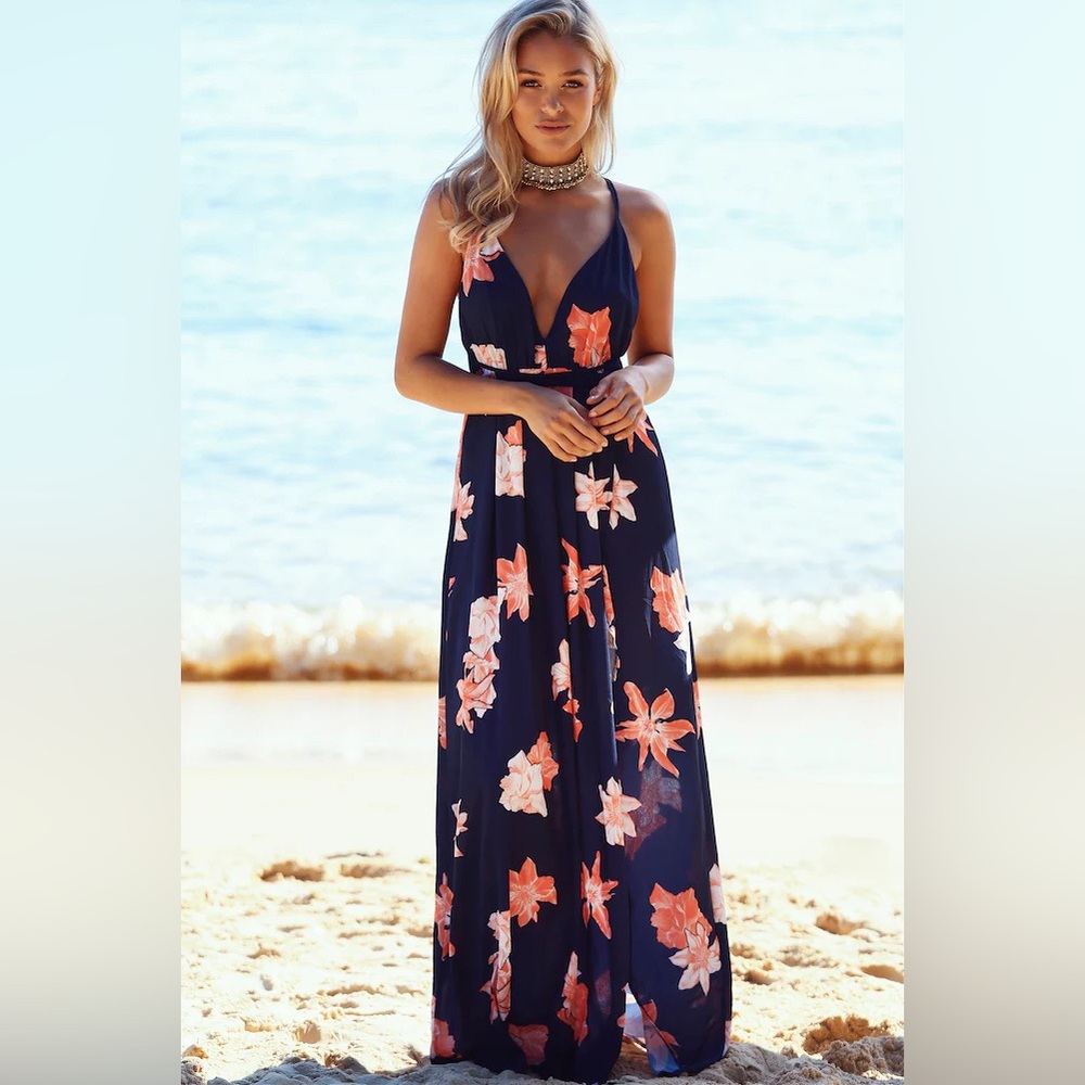 Hello Molly floral maxi dress